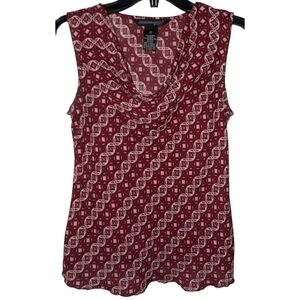 Jonathan Martin Studio Cowl Neck Blouse Small